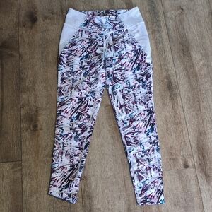 Fila Medium Abstract Patterned Leggings